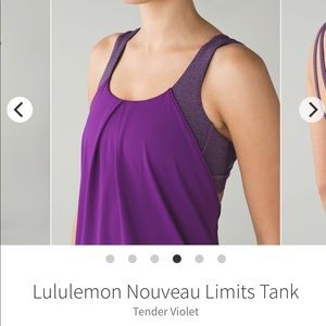 Purple Nouveau Limits Tank